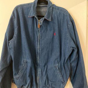 Vintage Denim RALPH LAUREN Denim Jacket XL Elastic Waist